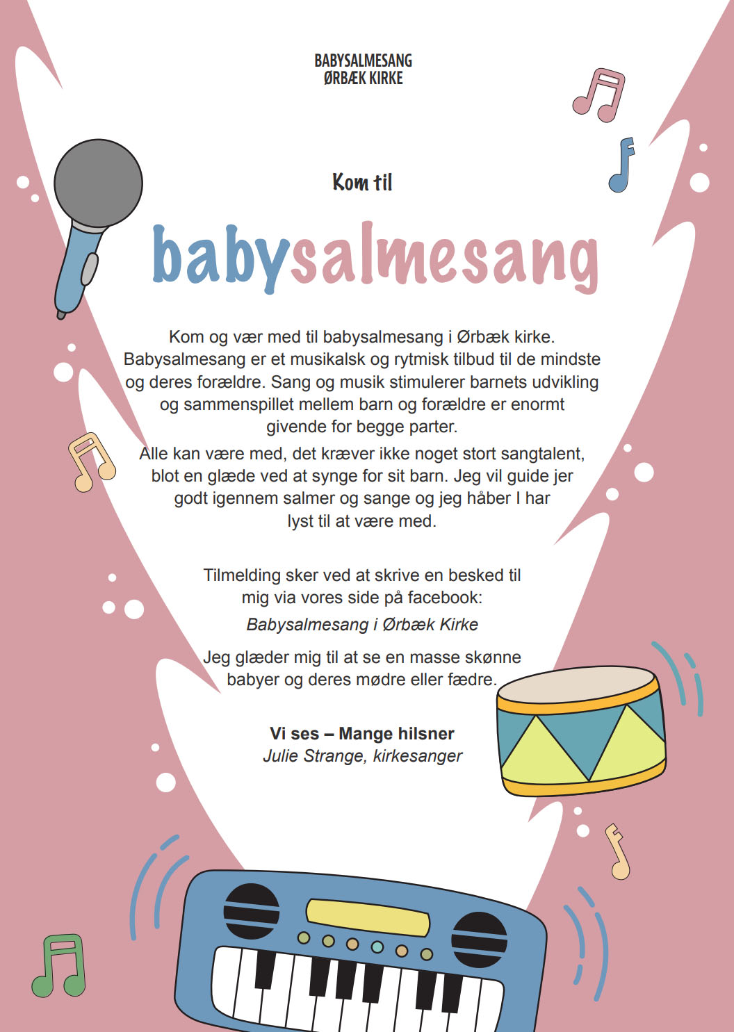Babysalmesang i Ørbæk Kirke